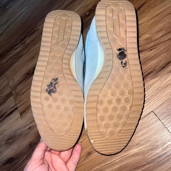 Cream White Green Tretorn Suede Rawlins Retro Sneaker Tennis Shoe Size 6M - Picture 10 of 15